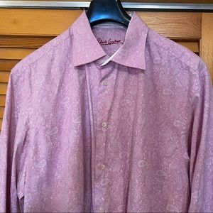 Robert Graham Cufflinks Shirt- Size: XXL